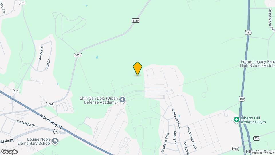 523 Andesite Cv Map and Location Details