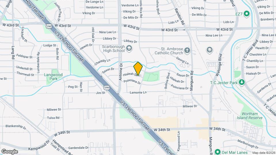 5311 Hialeah Dr Map and Location Details