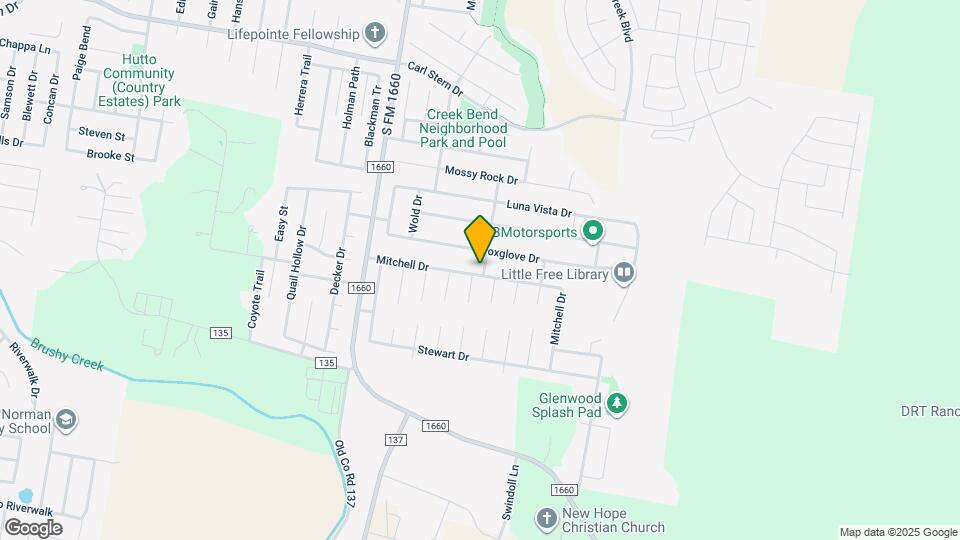 602 Mitchell Dr Map and Location Details