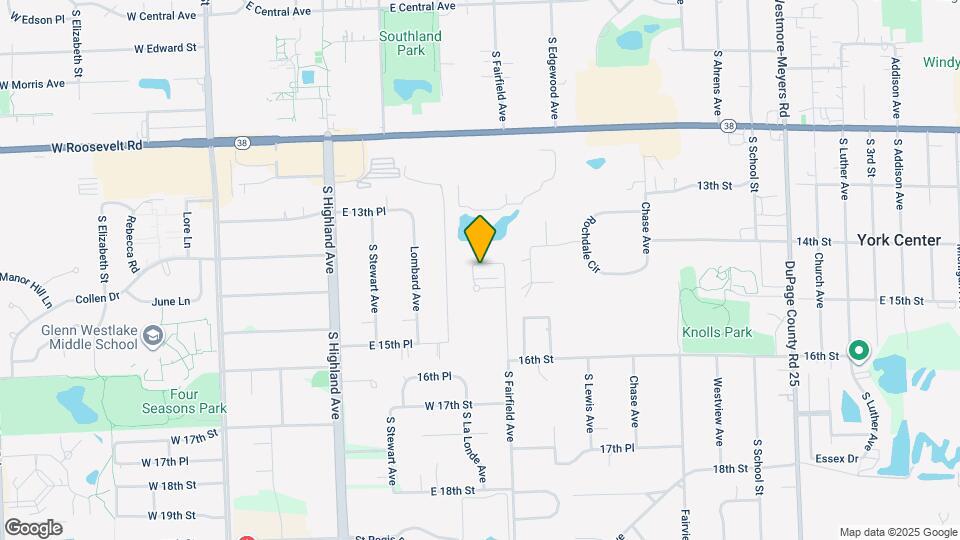 1409 S Fairfield Ave Map and Location Details