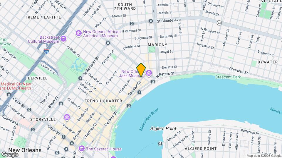 1221 Decatur St Mapa y Detalles de la Ubicación