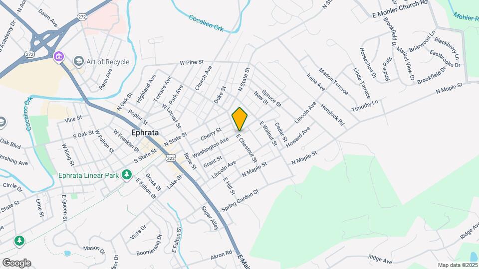 301 Washington Ave Map and Location Details