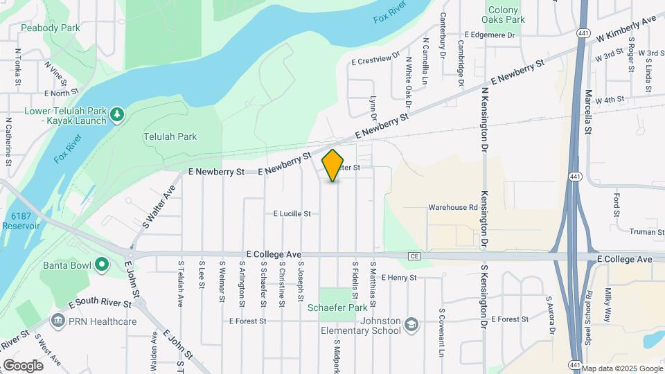 117 S Midpark Dr Map and Location Details