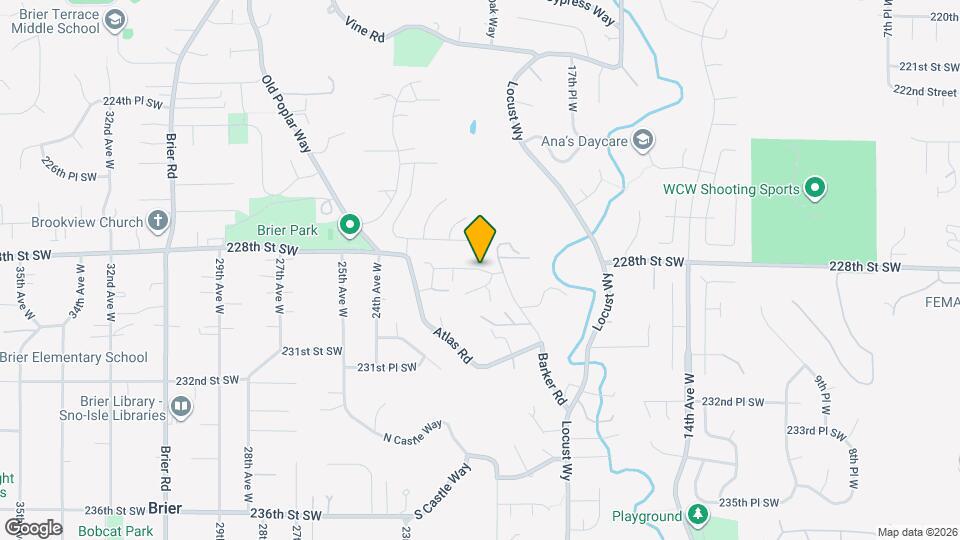 2010 228th Pl SW Map and Location Details