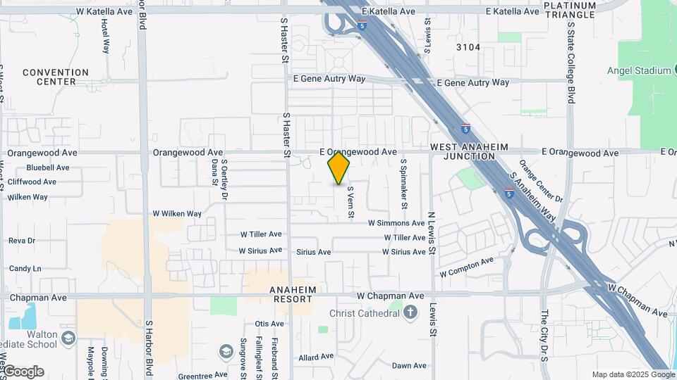 2152 Mountain View Ave Map and Location Details