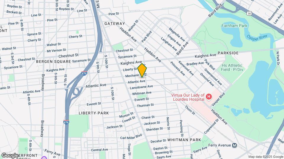 1173 Atlantic Ave Map and Location Details