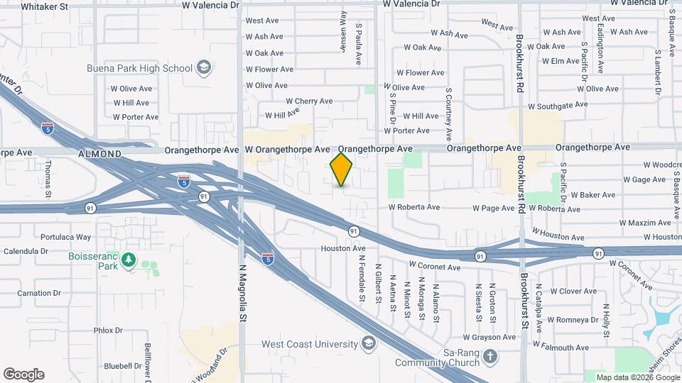 1422 Peckham St Map and Location Details