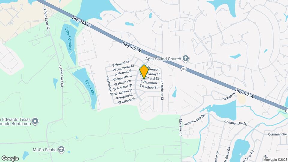 16706 E Hammon Map and Location Details