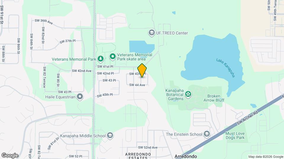 4313 SW 68th Terrace Map and Location Details