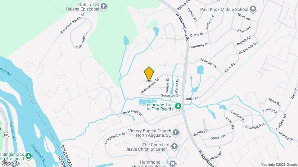 1416 Waccamaw Dr Map and Location Details