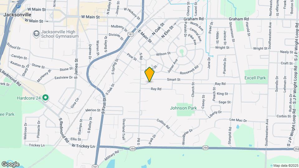 204 Smart St Mapa y Detalles de la Ubicación