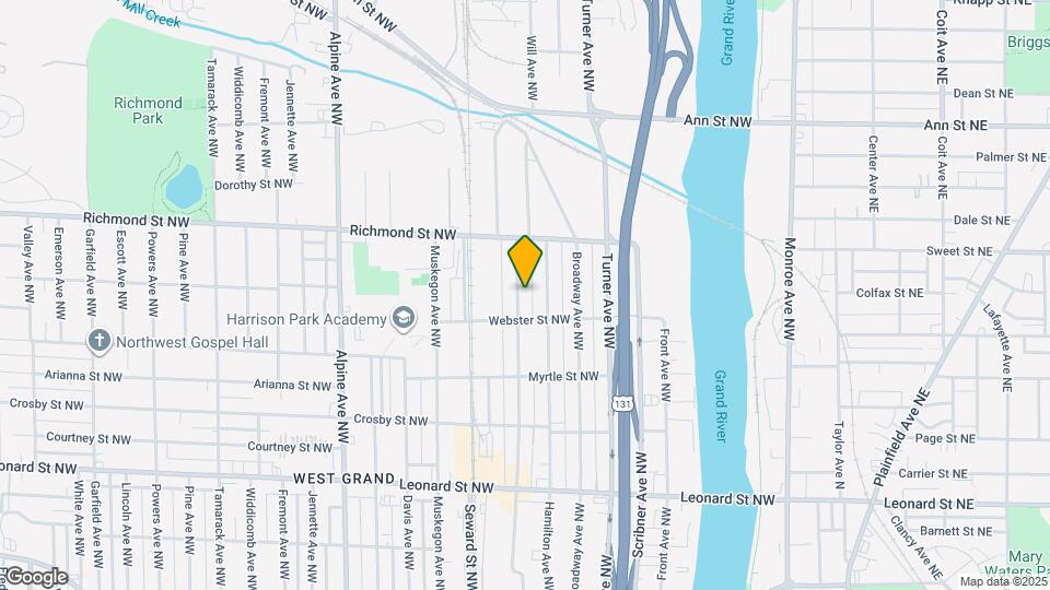 1520 Quarry Ave NW Map and Location Details