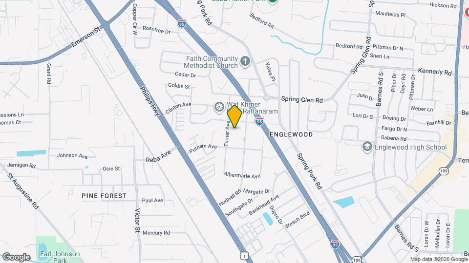 4337 Turner Ave Map and Location Details