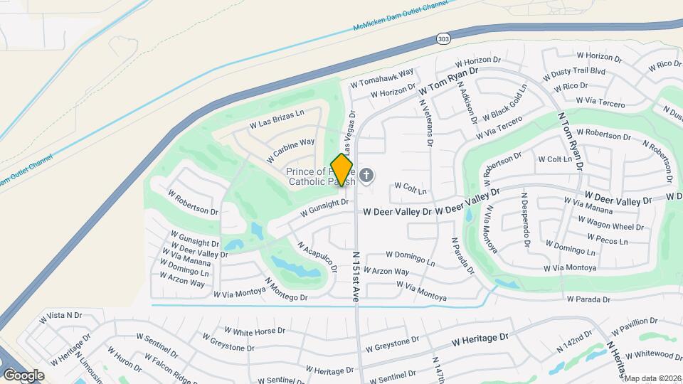 22408 N Las Vegas Dr Map and Location Details