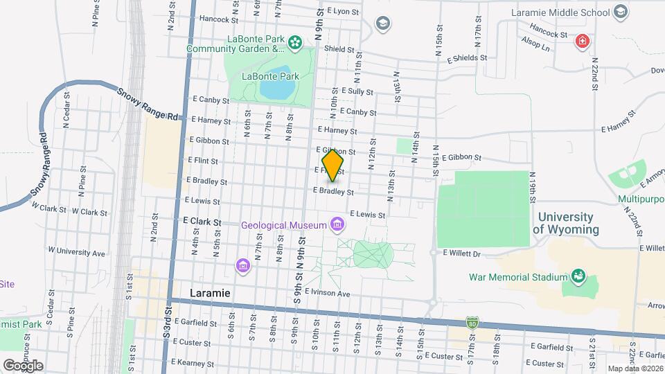 551 N 10th St Map and Location Details