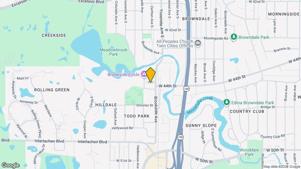 4380 Brookside Ct Map and Location Details