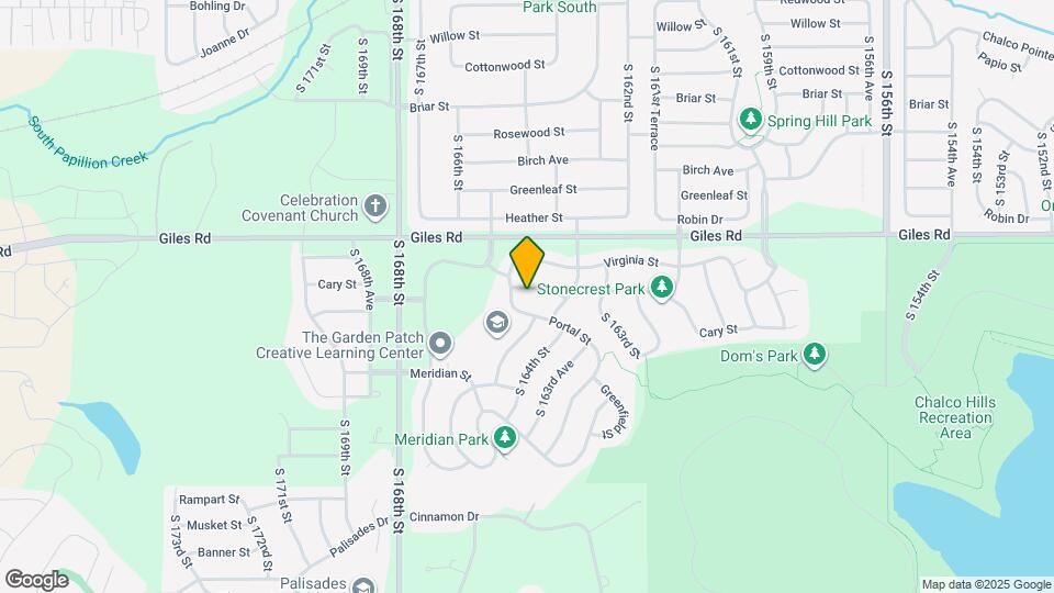 16431 Cary St Mapa y Detalles de la Ubicación