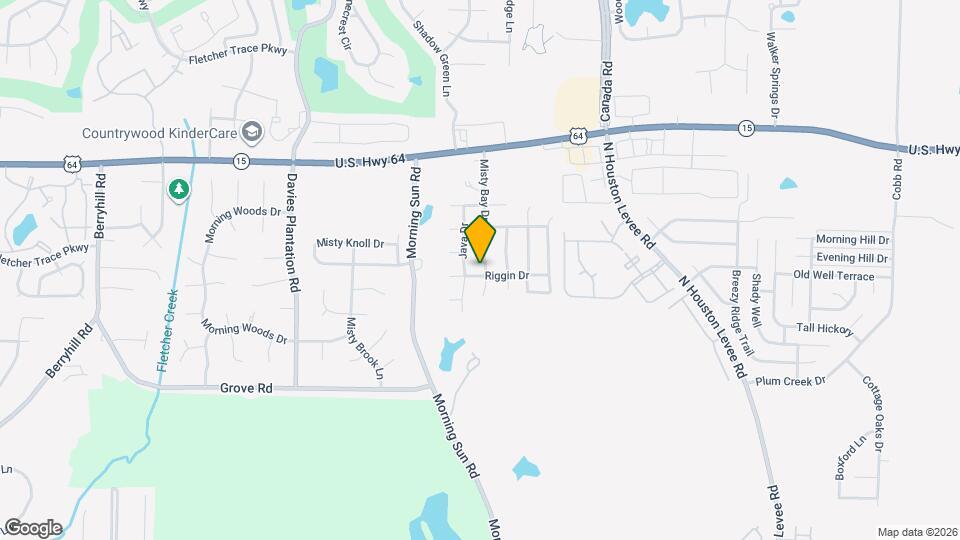 9740 Riggin Dr Map and Location Details