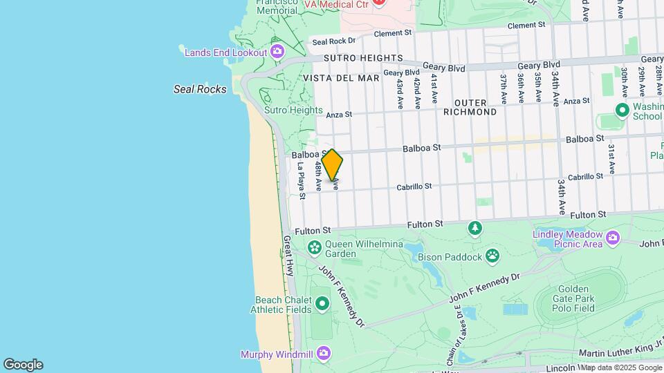 4606 Cabrillo St Map and Location Details