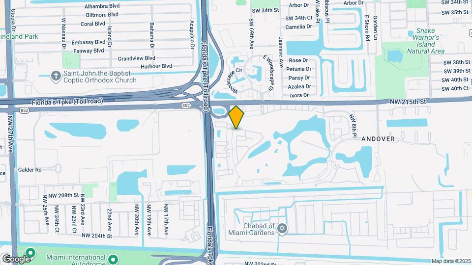 21113 NW 14th Pl Map and Location Details