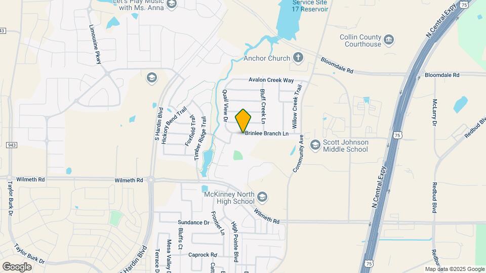 2541 Brinlee Branch Ln Map and Location Details