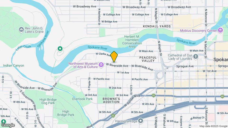 2036 W Riverside Ave-Unit -04 Map and Location Details