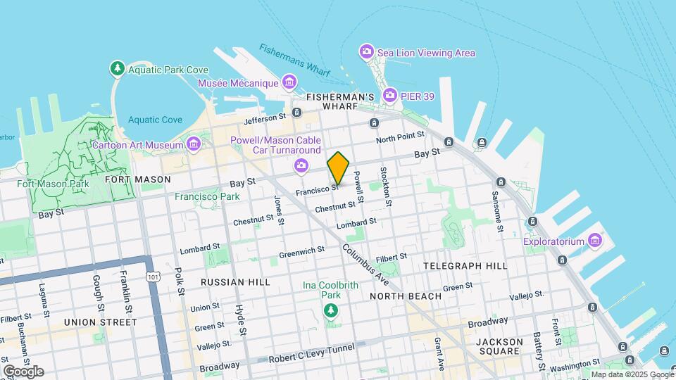 483 Francisco St Map and Location Details