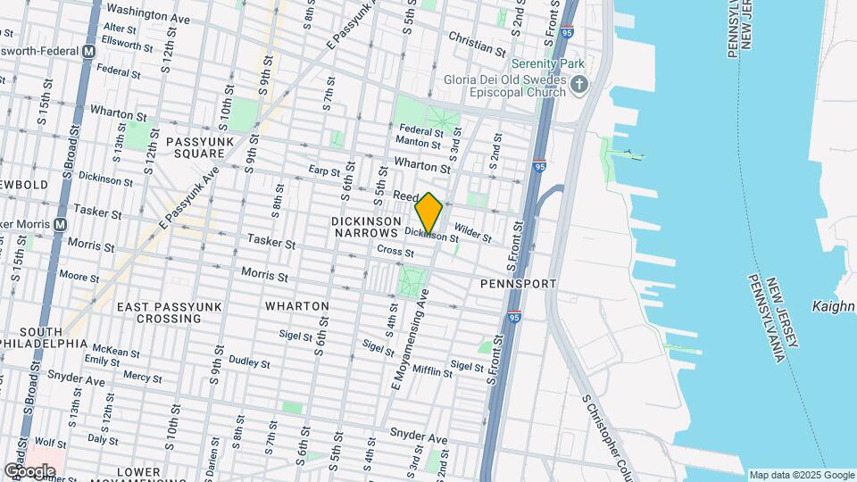 302 Dickinson St Map and Location Details