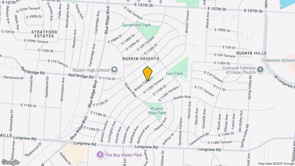 11103 Bristol Terrace Map and Location Details