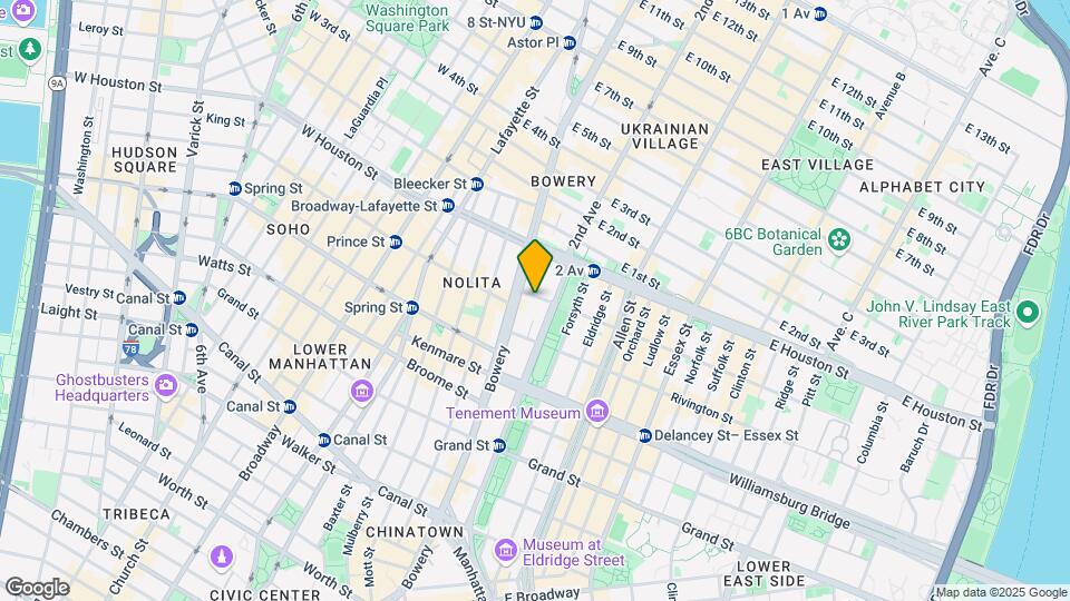 11 Stanton Street Mapa y Detalles de la Ubicación