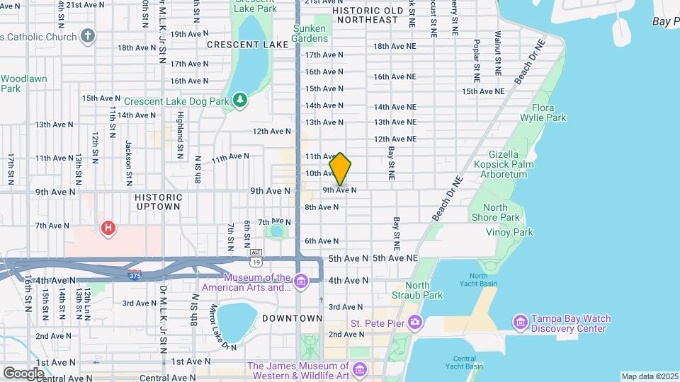 206 9th Ave N Map and Location Details