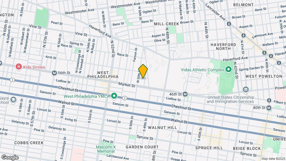 26 N Saint Bernard St, Unit First Floor Mapa y Detalles de la Ubicación