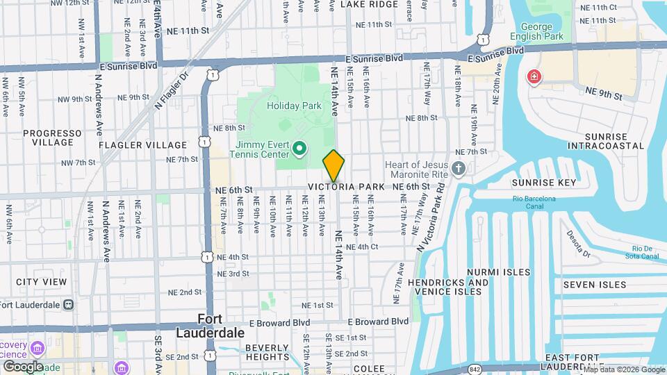 1332 NE 5th St Map and Location Details