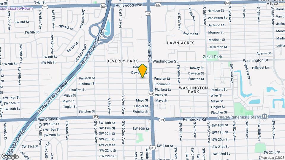 6022 Funston St Map and Location Details