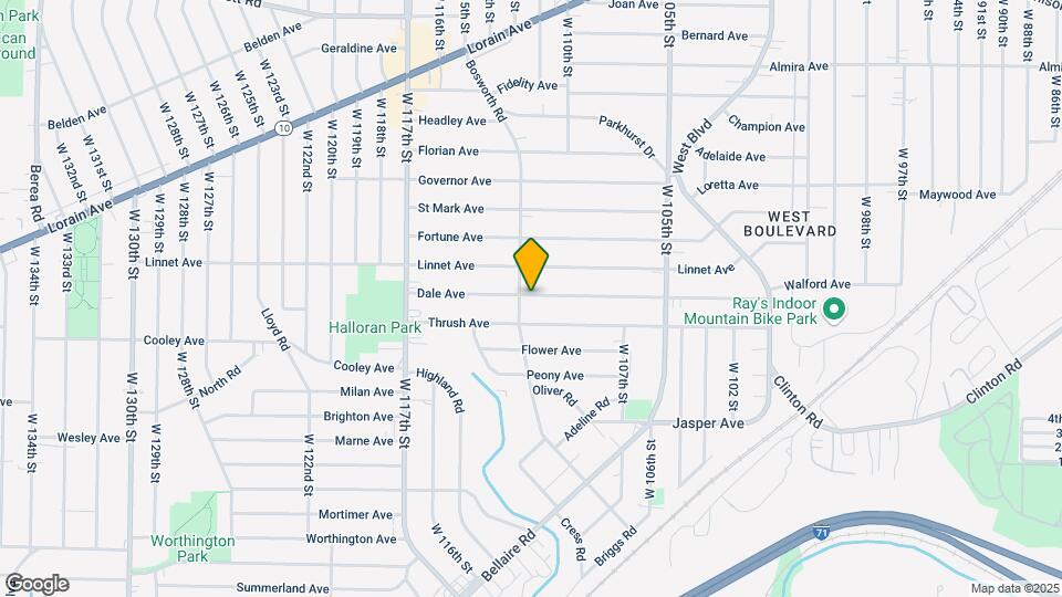 3567 Bosworth Rd Mapa y Detalles de la Ubicación