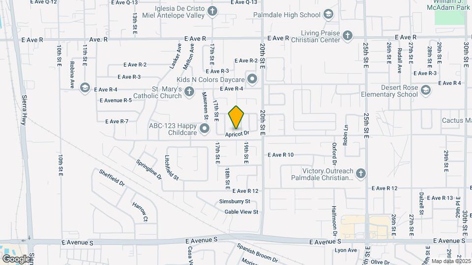 37614 Nectarine Dr Map and Location Details