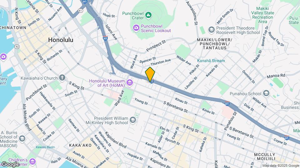 Makini at Kinau Mapa y Detalles de la Ubicación