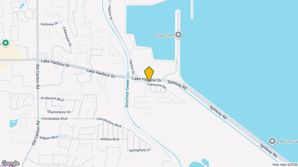 302 Lakeview Rd Map and Location Details