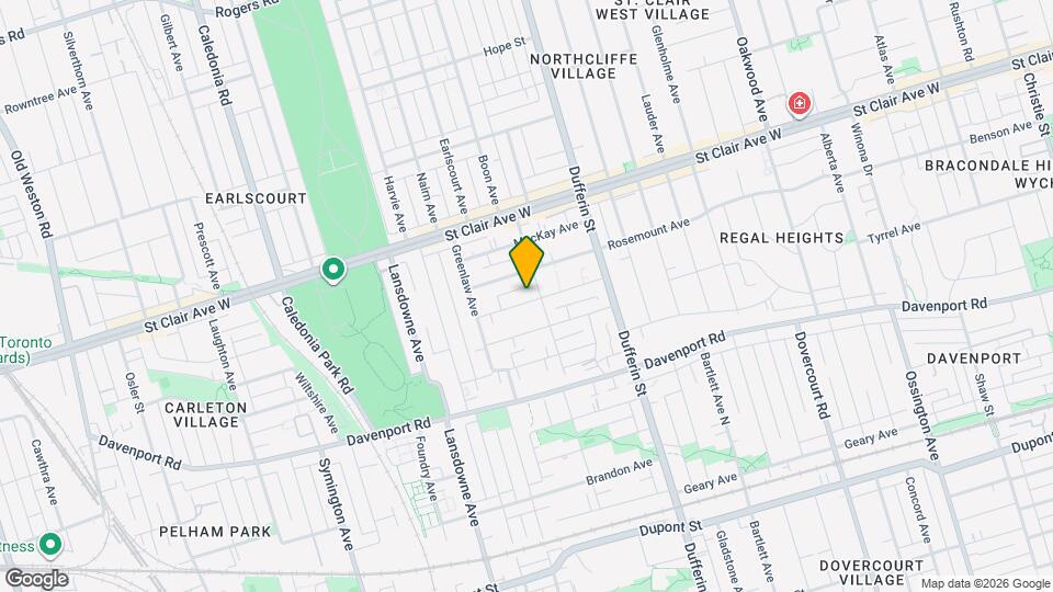 72 Auburn Ave Map and Location Details