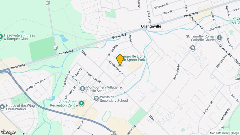 59 Cambridge Ave Map and Location Details
