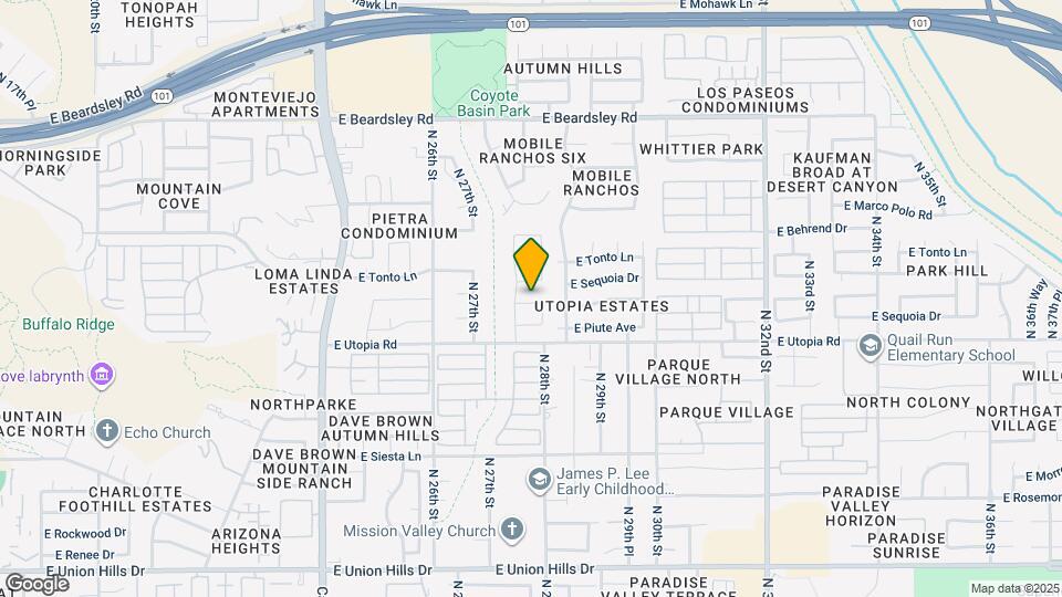 2764 E Sequoia Dr Map and Location Details