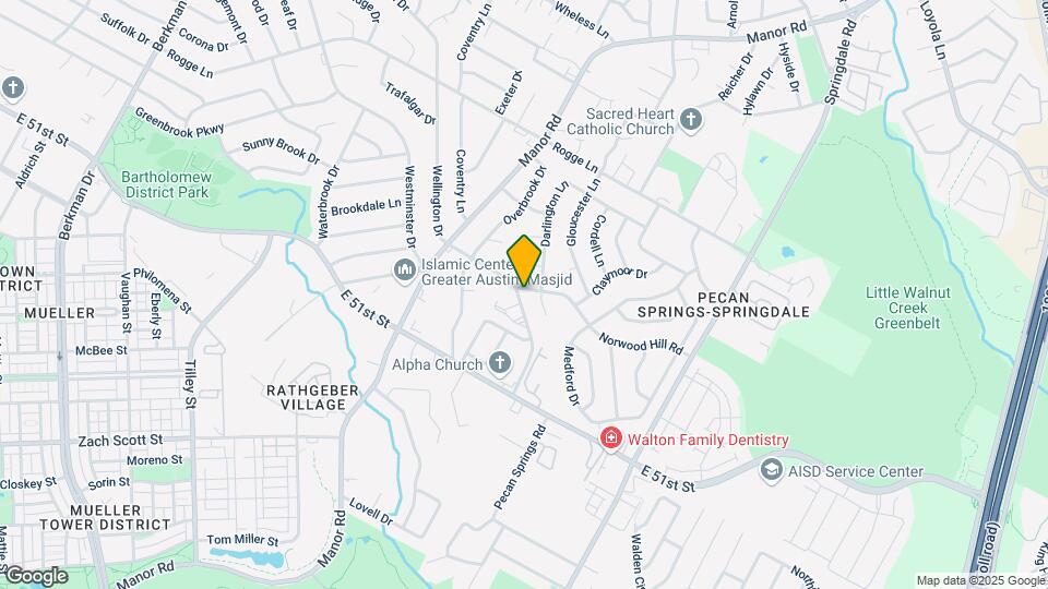 2927 Norwood Hill Rd Mapa y Detalles de la Ubicación