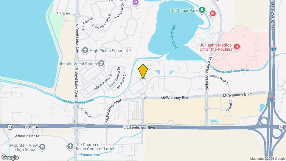 2051 Grays Peak Dr, Unit Unit 103 Map and Location Details