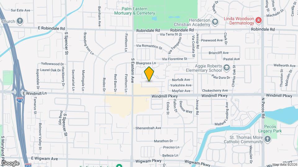 2545 Wild Ambrosia Ave Mapa y Detalles de la Ubicación