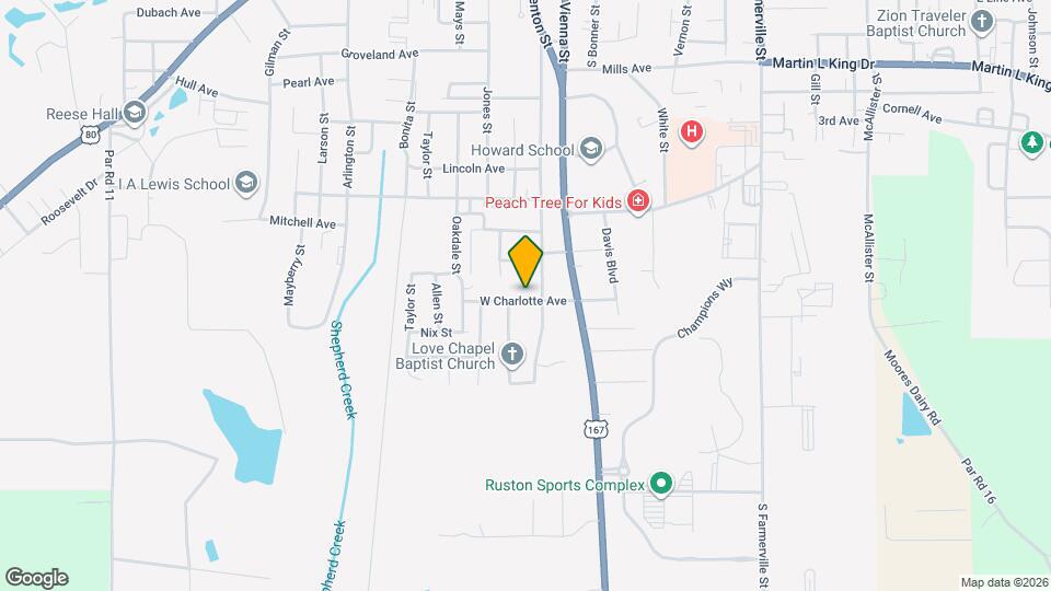 206 W Charlotte Ave Map and Location Details