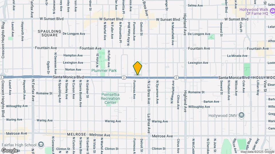 7135 Santa Monica Blvd-Unit -ID1038594P Map and Location Details