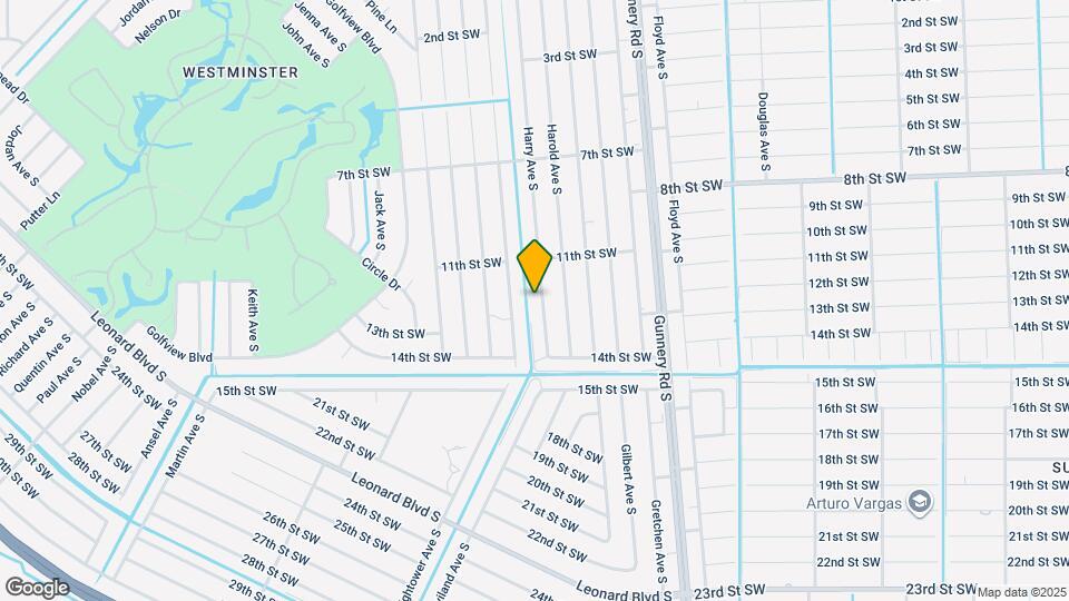 1122 Harry Ave S Map and Location Details