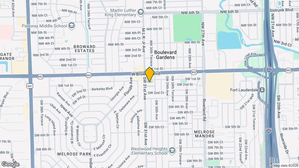 3057 SW 2nd St Map and Location Details