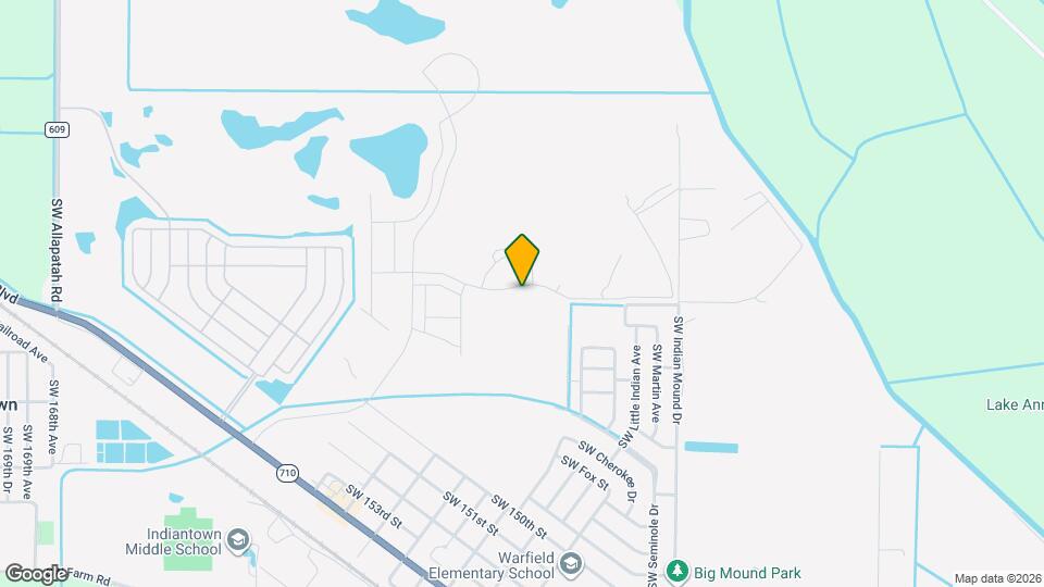 15404 SW American St Mapa y Detalles de la Ubicación