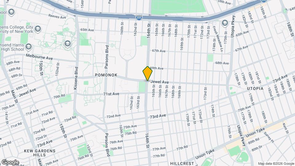 70-19 164th St Map and Location Details